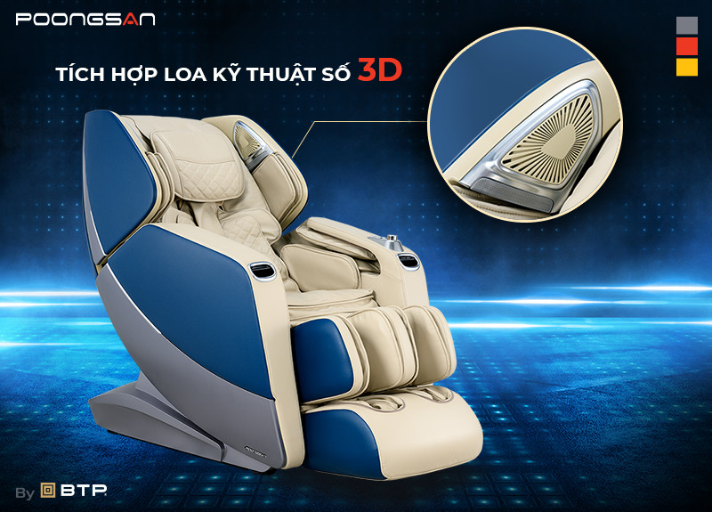 Poongsan MCP 801 tích hợp hệ thống loa kỹ thuật số 3D